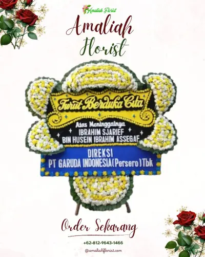 Papan Bunga Duka di Jayawinangun