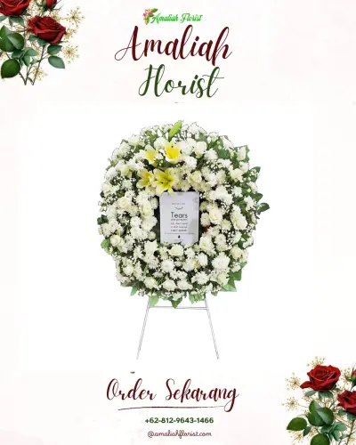 Krans Bunga Duka Cita di Jayawinangun